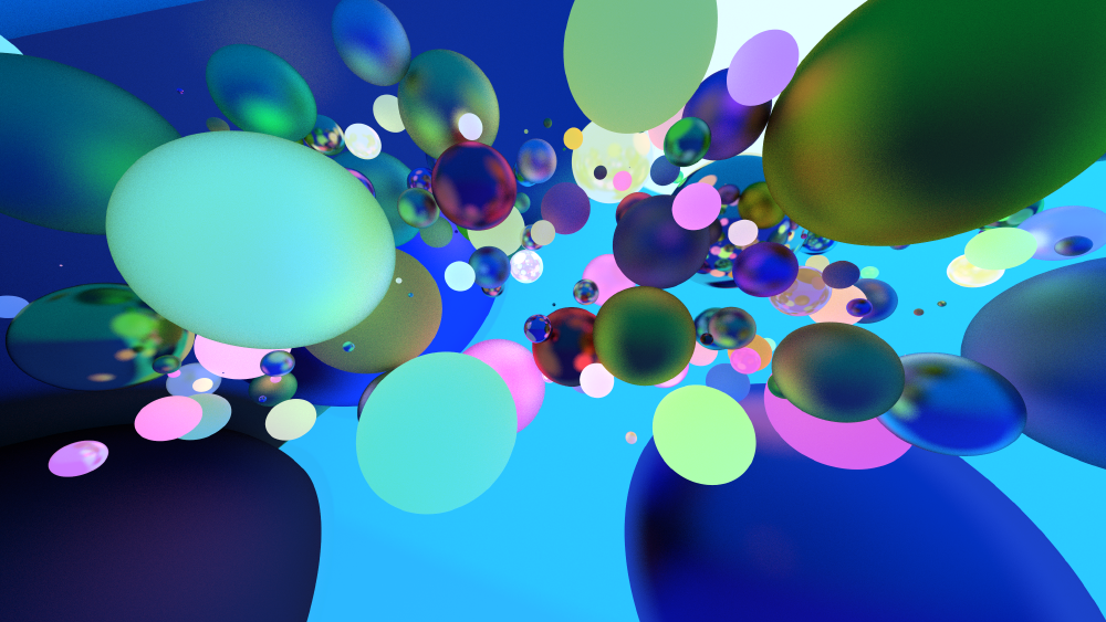 A screenshot of my path tracer